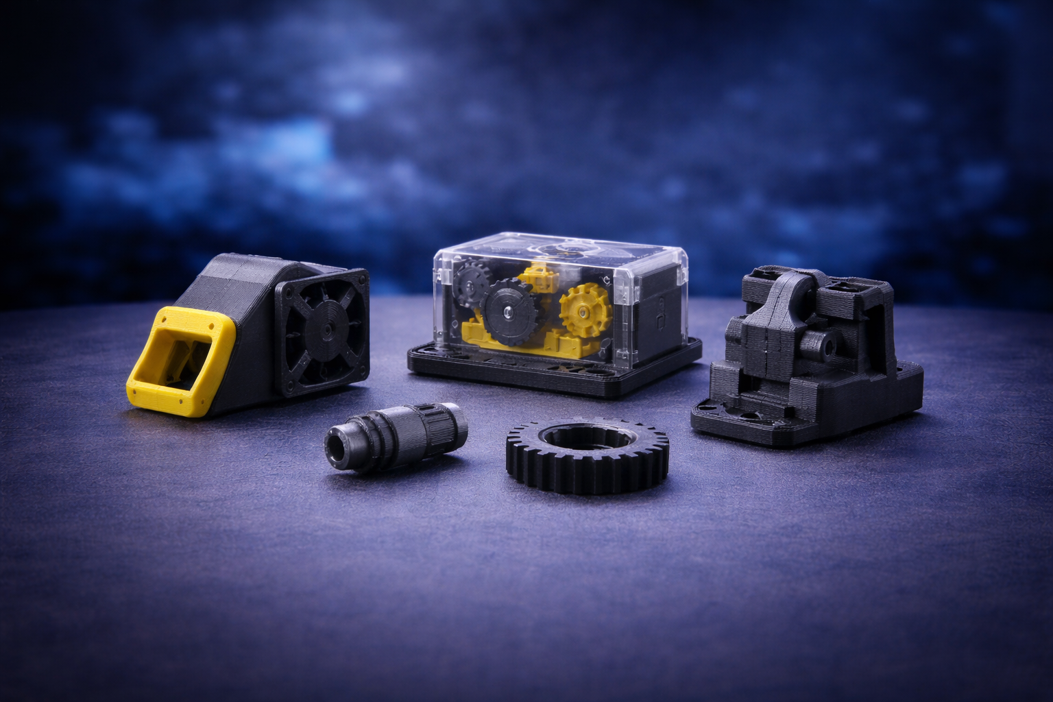 ABS 3D-Druck Beispiel für technische und hitzebeständige Bauteile