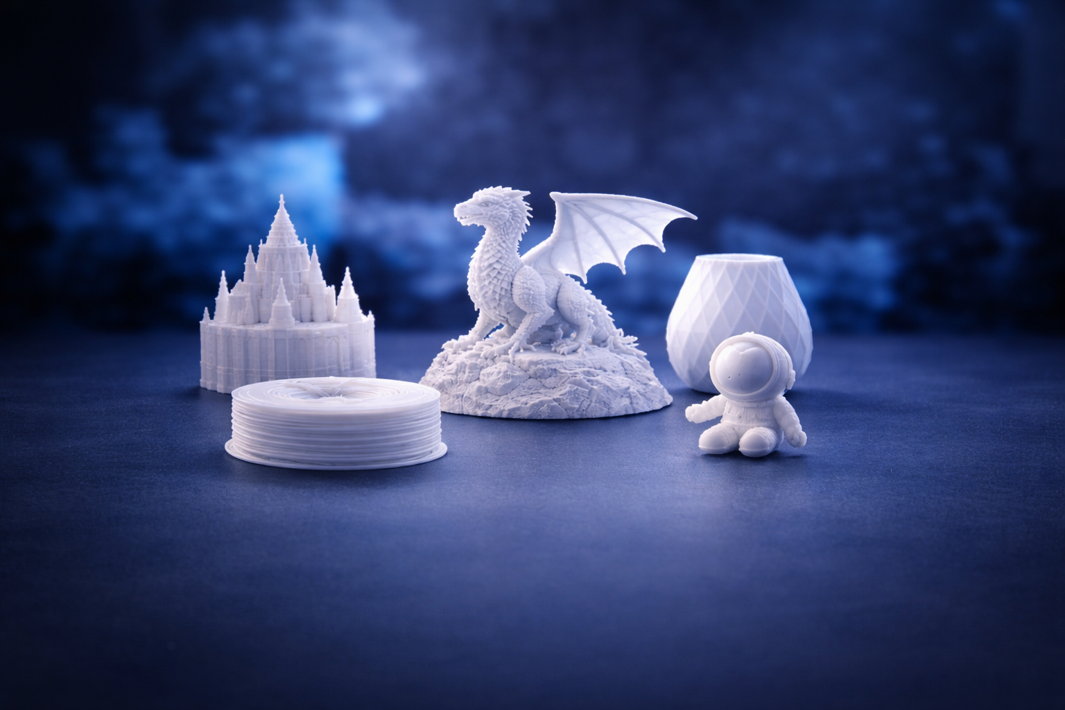 PLA 3D-Druck Beispiel für Deko, Figuren oder Modelle